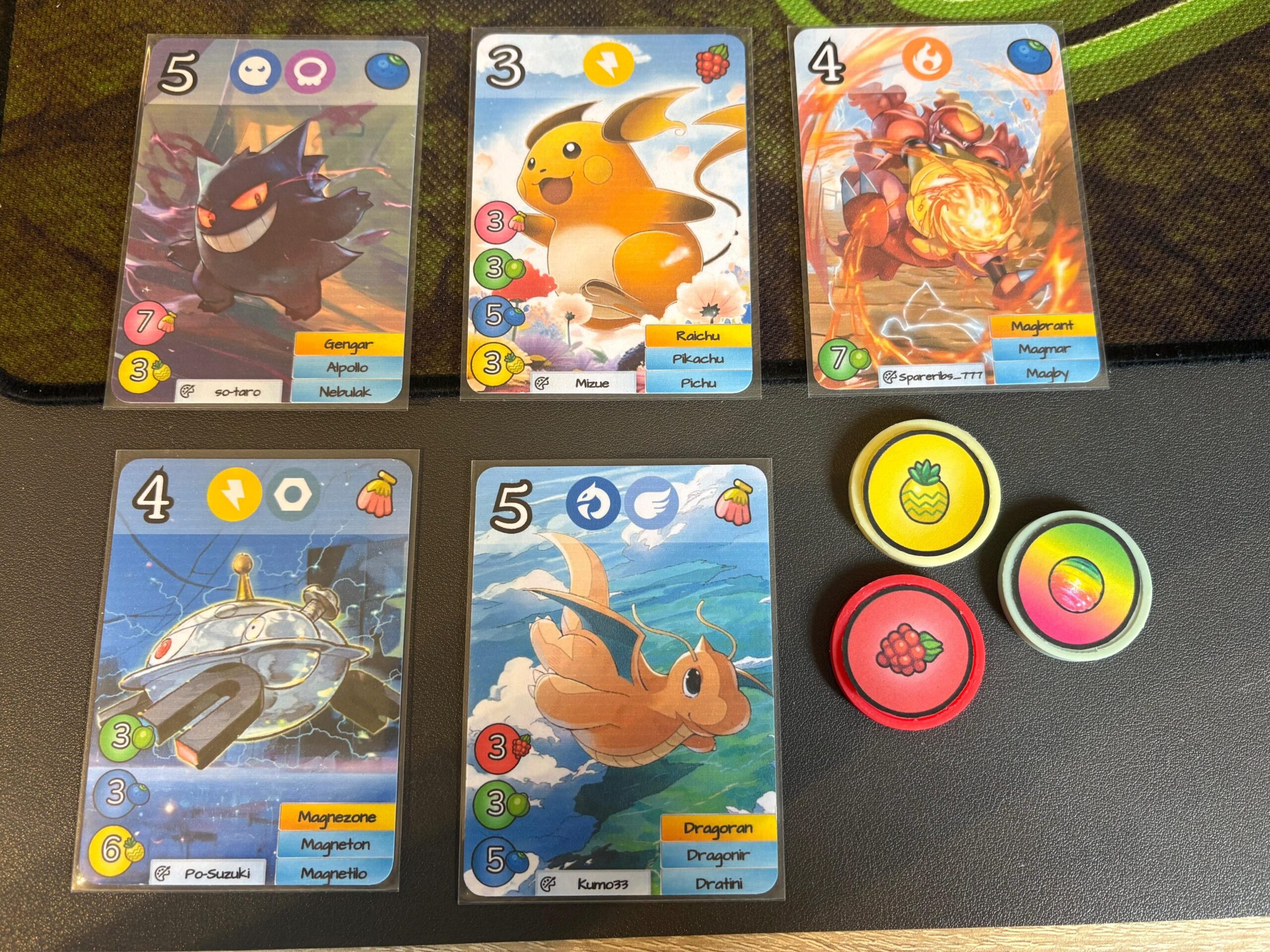 Meine eigene Pokémon-Version von Splendor – Ein Bastelabenteuer
